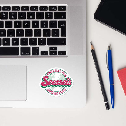 Seessel’s Grocery Memphis Retro Sticker