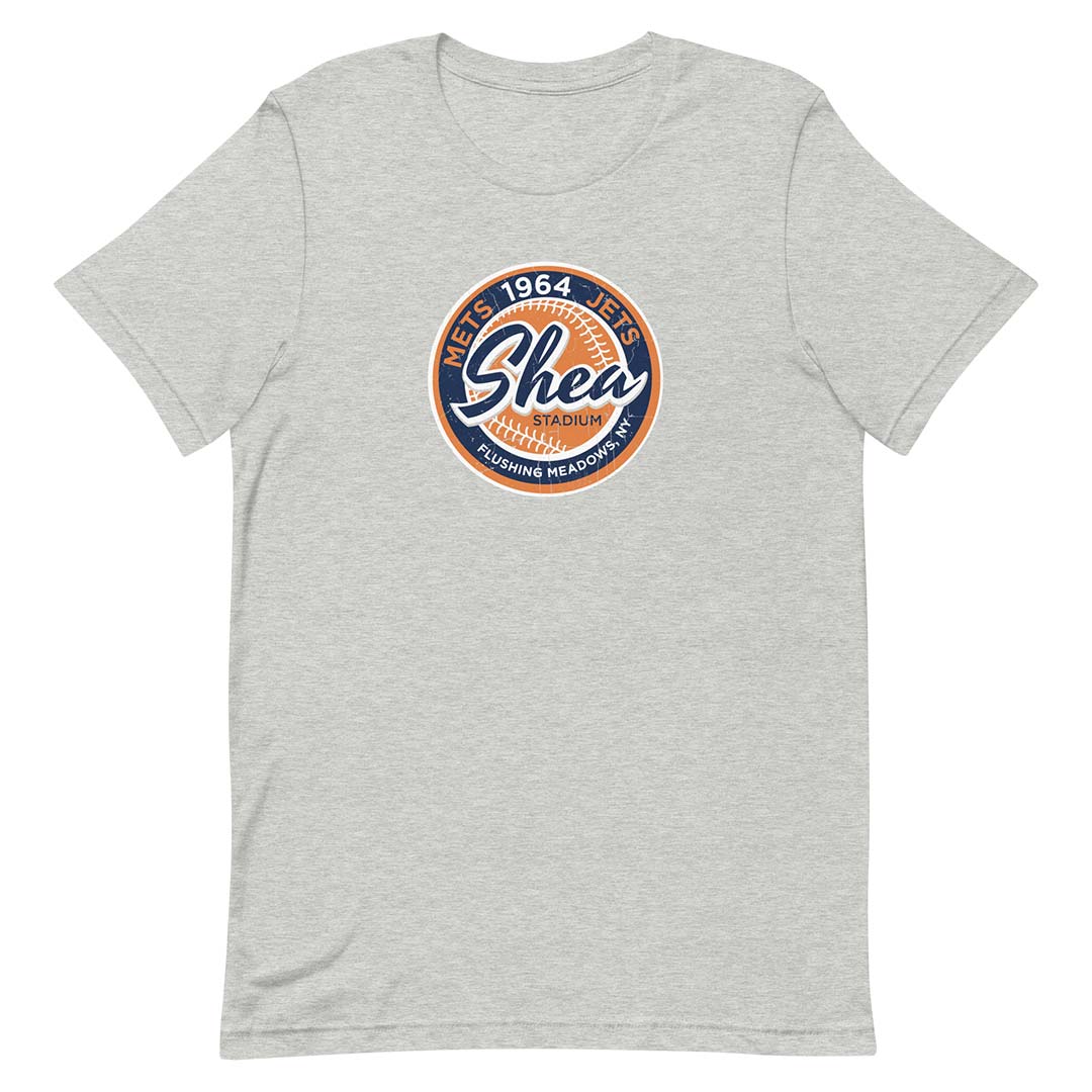 Shea Stadium New York Unisex Retro T-shirt