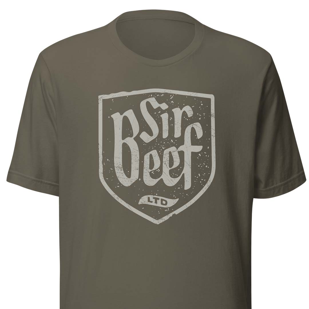 Sir Beef Unisex Retro T-shirt