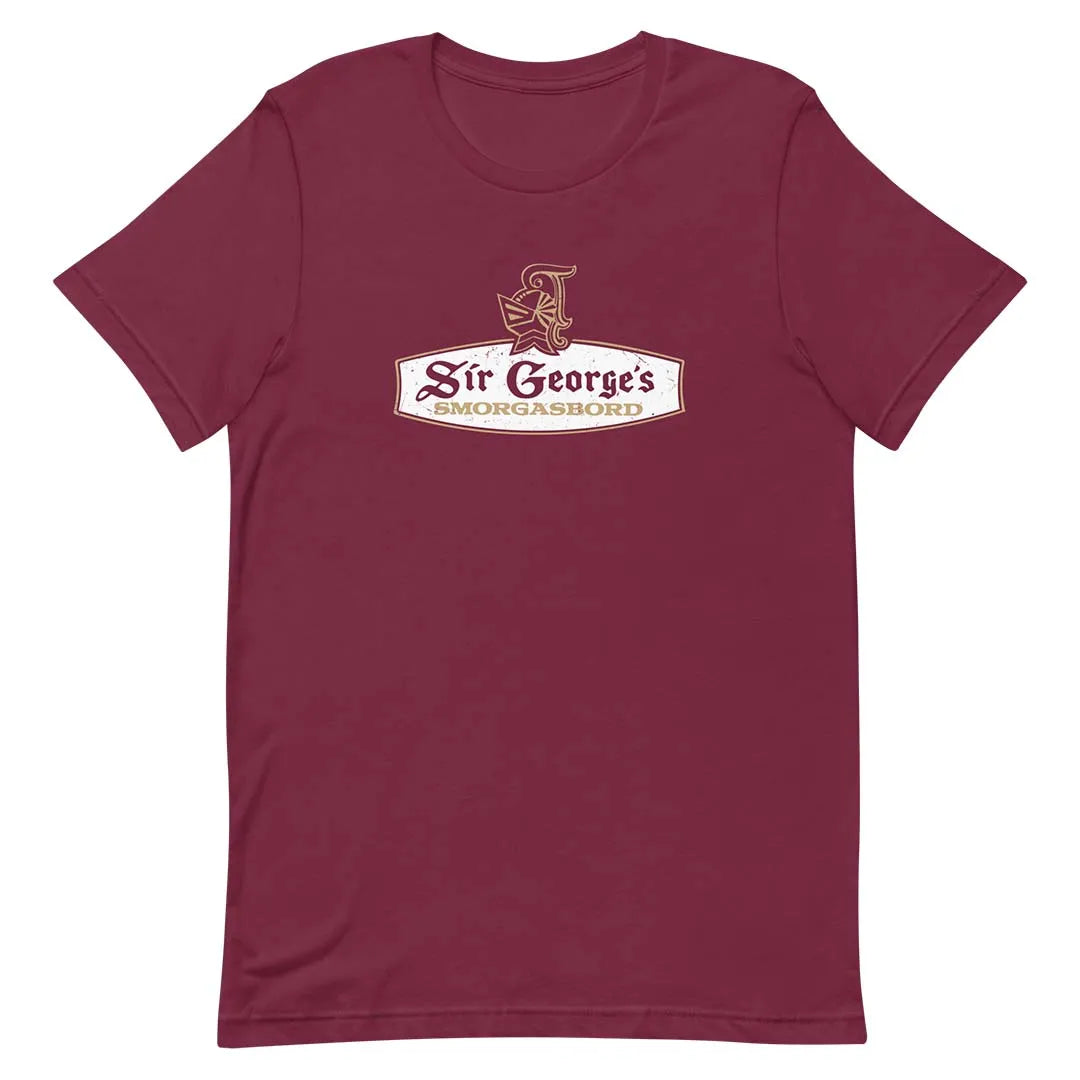 Sir George’s Smorgasbord House California Unisex Retro T-shirt