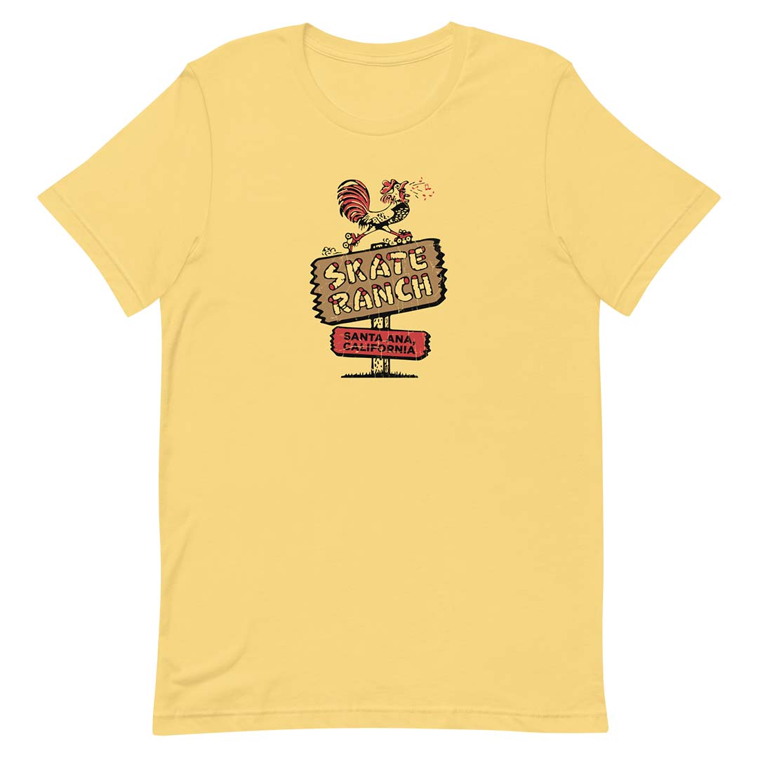 Skate Ranch Santa Ana Unisex Retro T-shirt