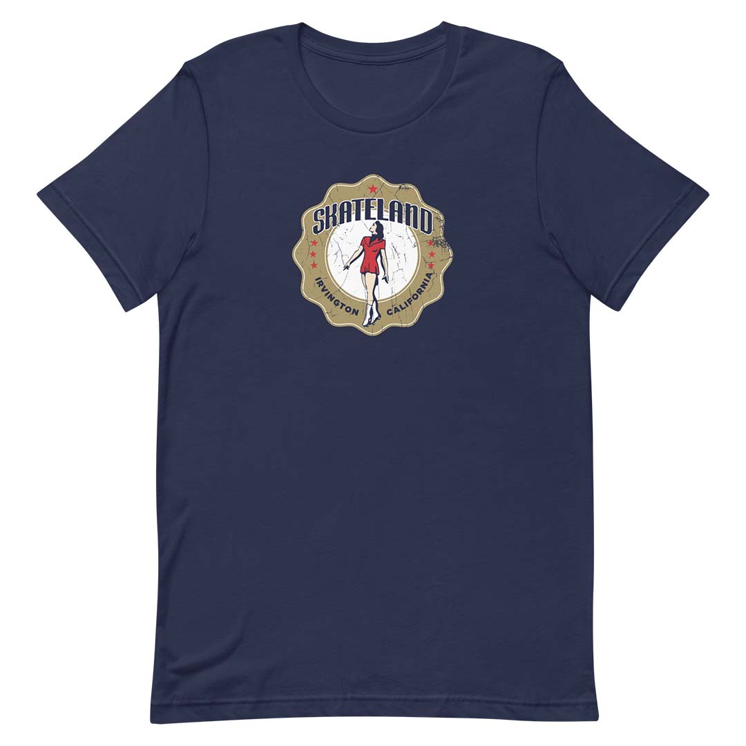 Skateland Irvington California Unisex Retro T-shirt