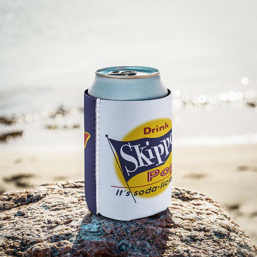 Skipper Soda Pop Pittsburgh Can Cooler Koozie