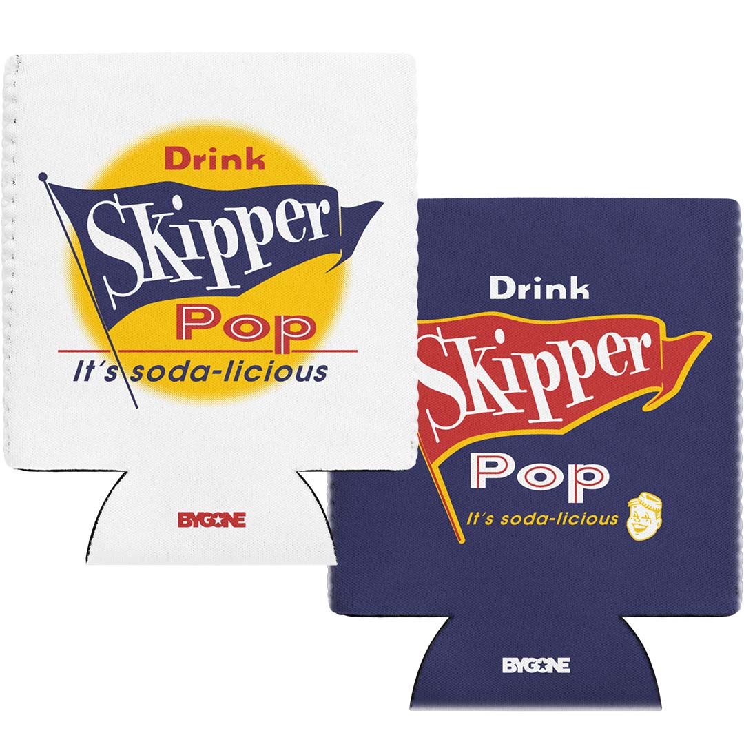 Skipper Soda Pop Pittsburgh Can Cooler Koozie