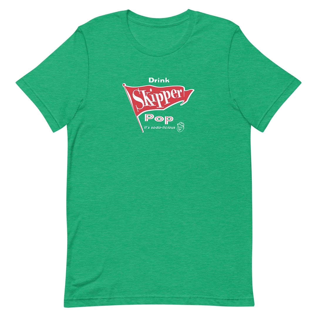 Skipper Soda Pop Pittsburgh Unisex Retro T-shirt