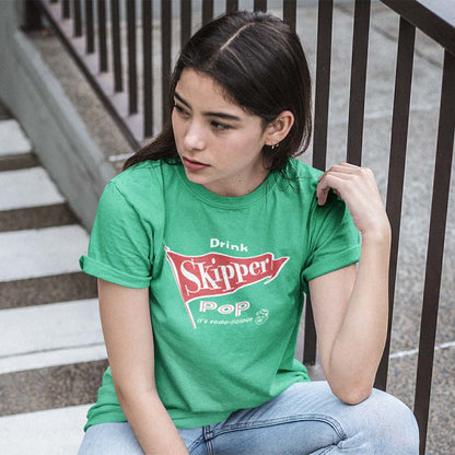 Skipper Soda Pop Pittsburgh Unisex Retro T-shirt