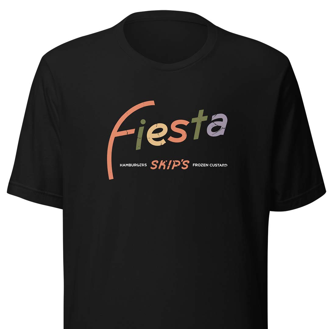 Skip's Fiesta Drive-in Chicago Unisex Retro T-shirt