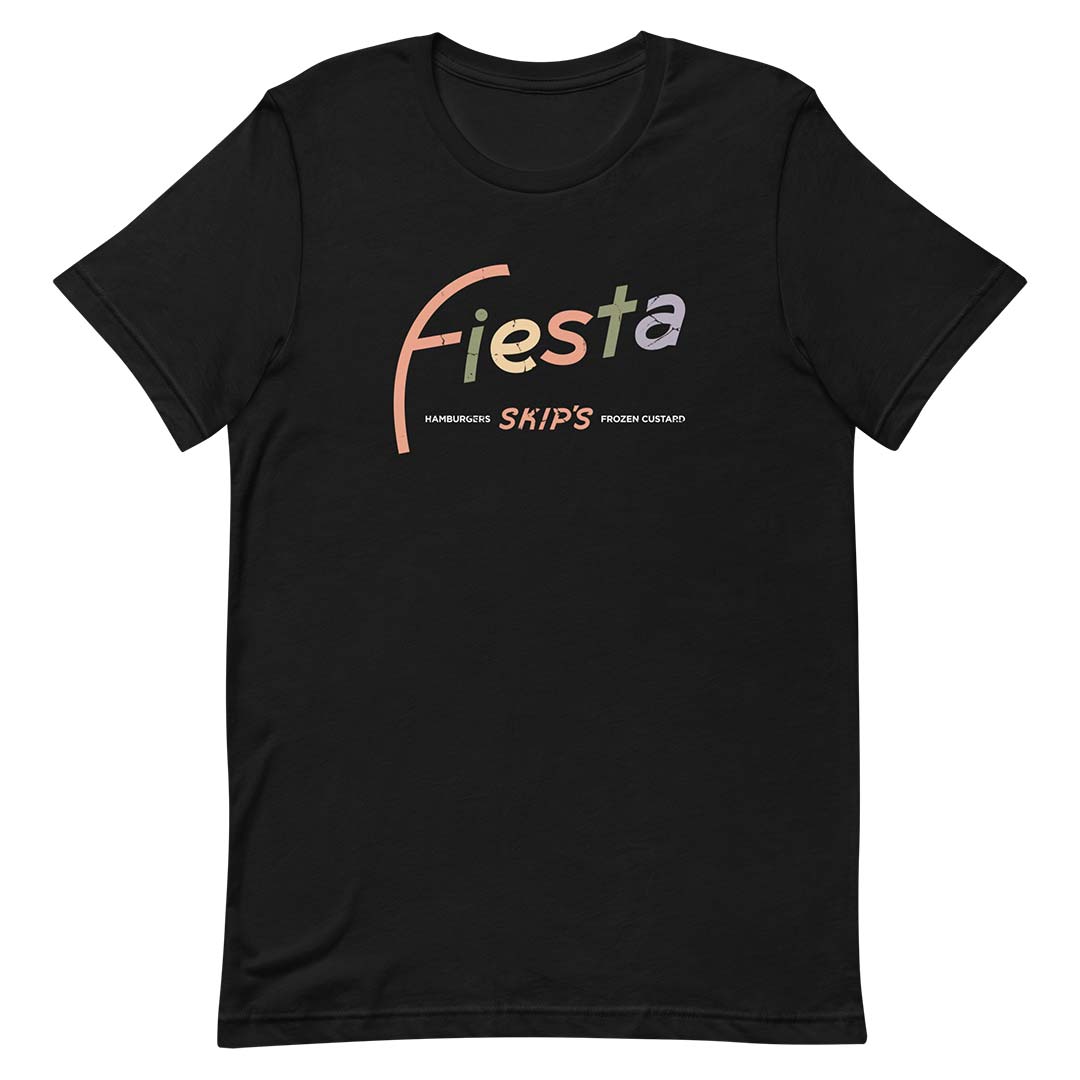 Skip's Fiesta Drive-in Chicago Unisex Retro T-shirt