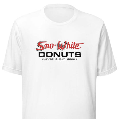 Sno-White Donuts Cleveland Unisex Retro T-shirt