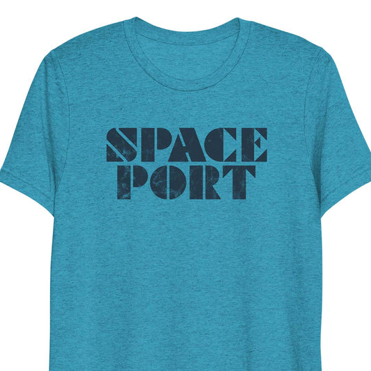 Space Port Video Arcade Unisex Retro T-shirt