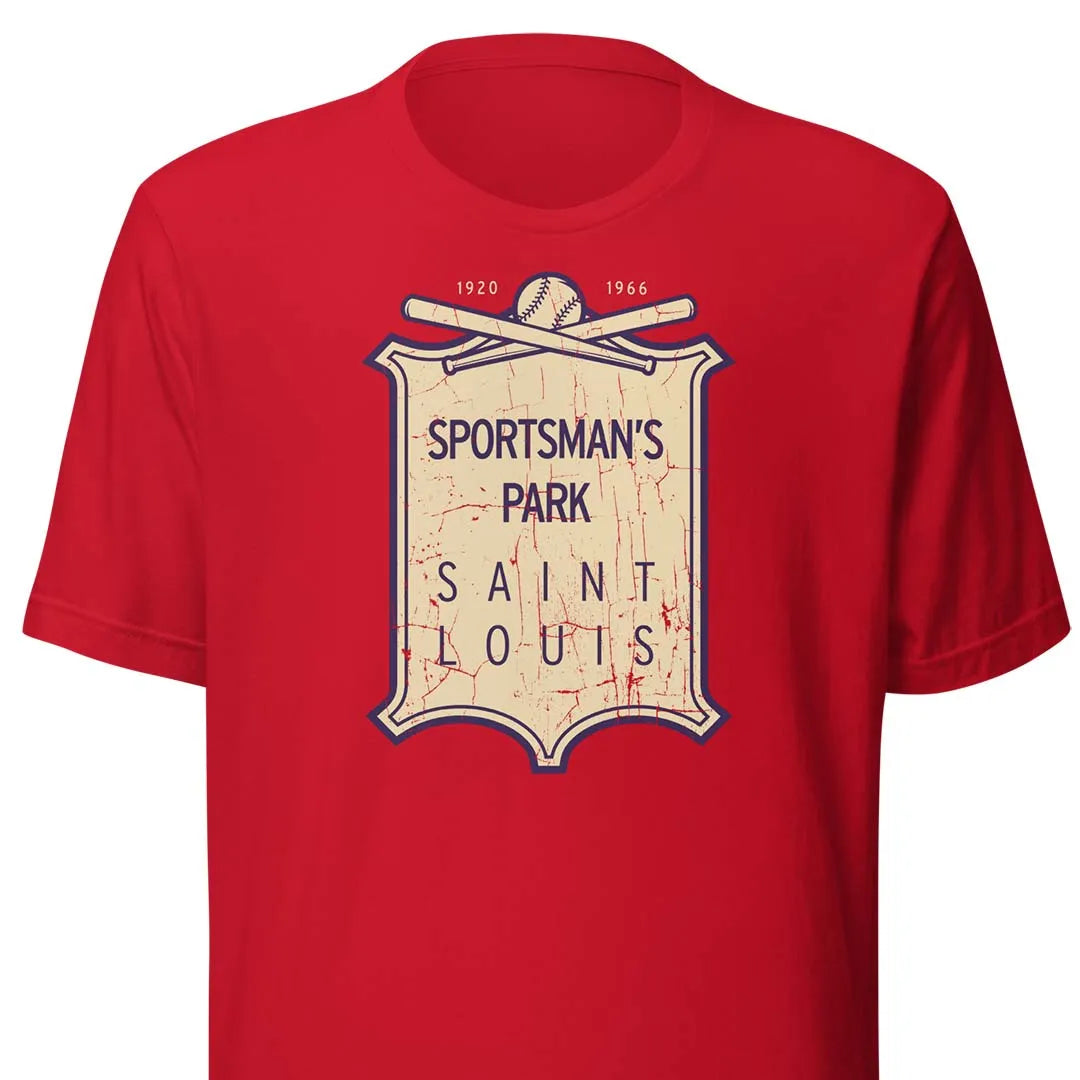 Sportsman's Park St. Louis Unisex Retro T-shirt