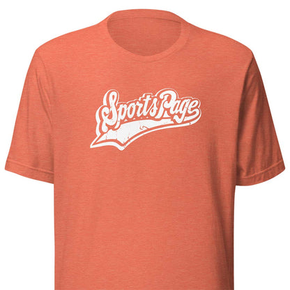 Sportspage Bar Rockford Unisex Retro T-shirt