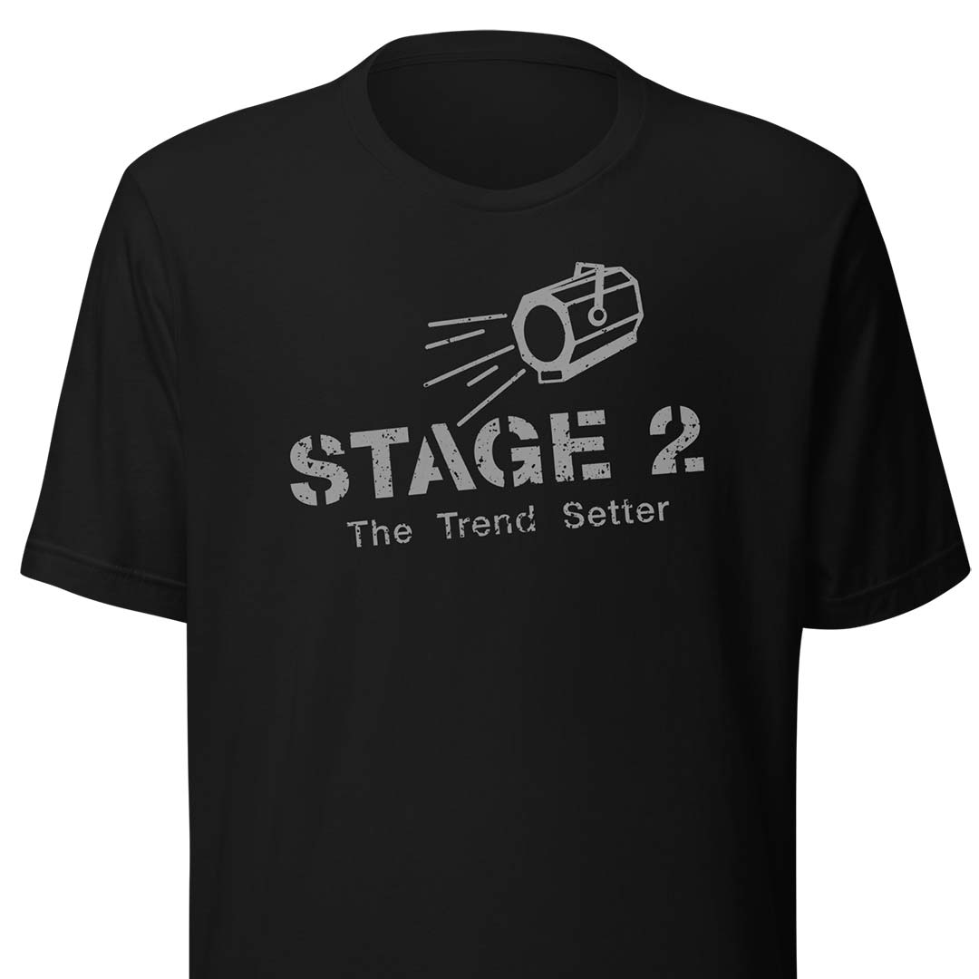 Stage 2 Dance Club Peoria Unisex Retro T-Shirt