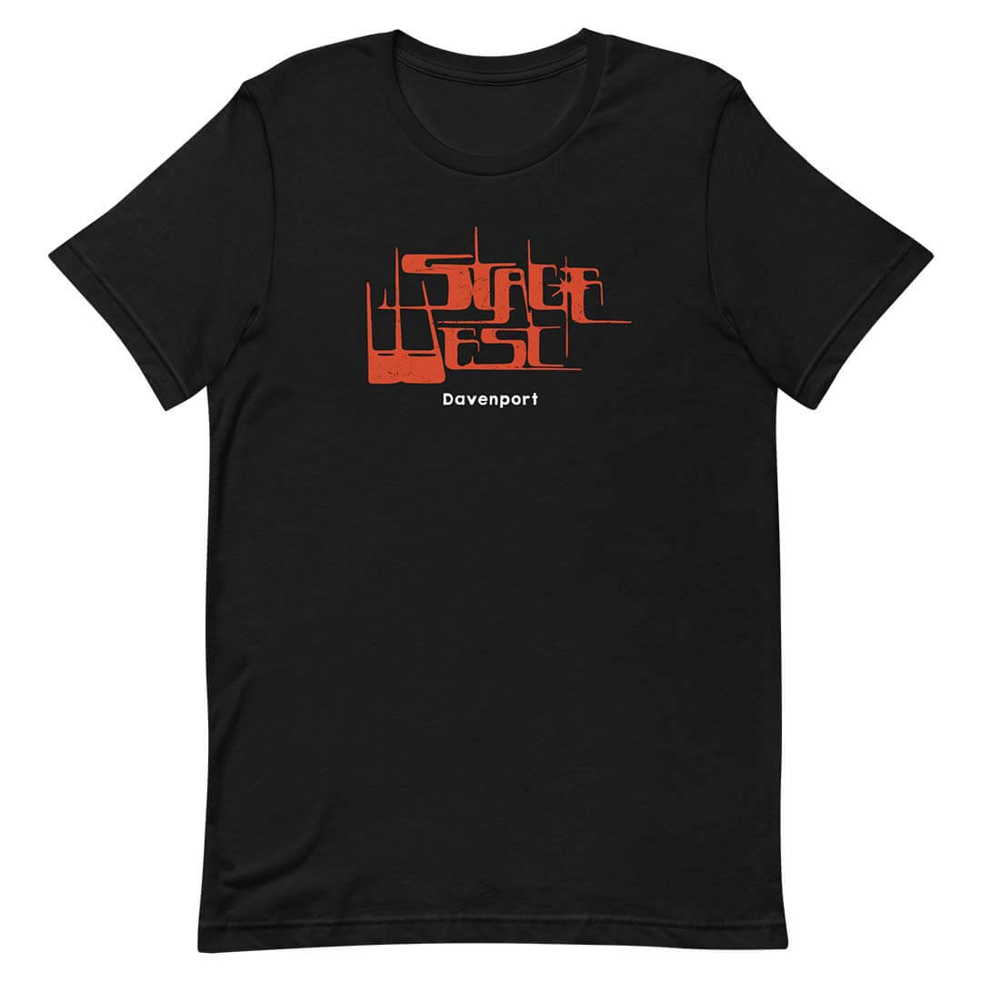 Stage West Davenport Unisex Retro T-shirt