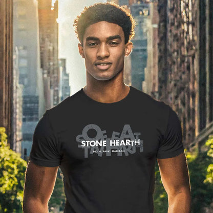 Stone Hearth Madison Unisex Retro T-shirt