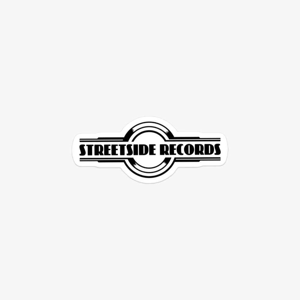 Streetside Records Retro Sticker