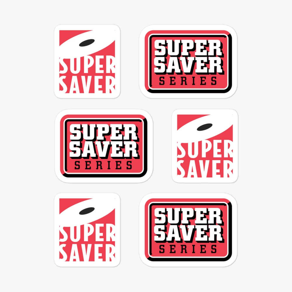 Super Saver Series Record & CD Sticker Sheet – Bygone Brand