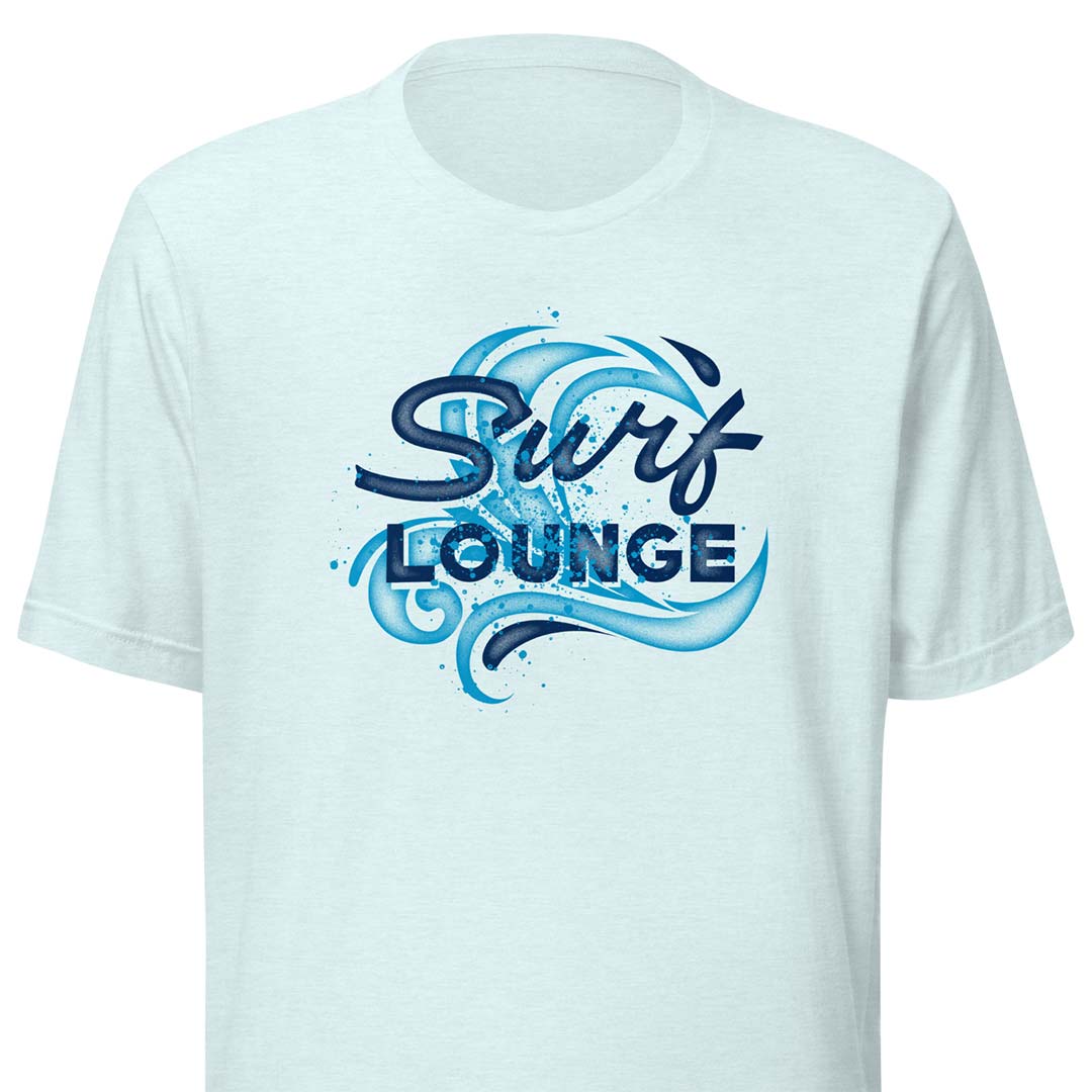 Surf Lounge Rockford Unisex Retro T-shirt