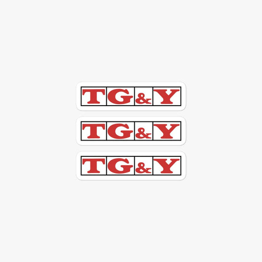 TG&Y Stores Retro Sticker