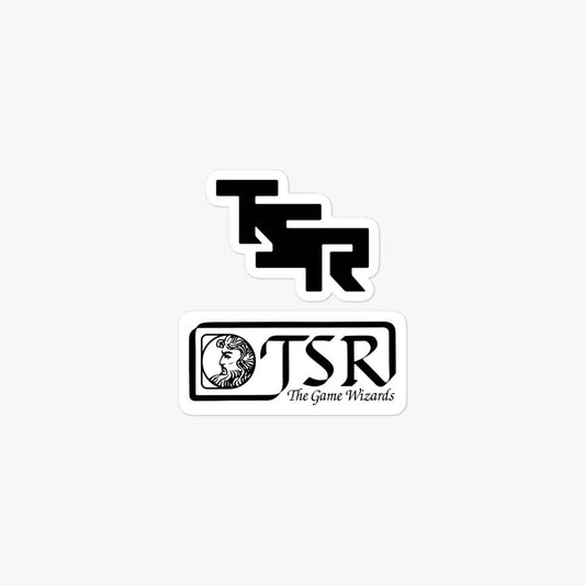 TSR The Game Wizards Retro Sticker