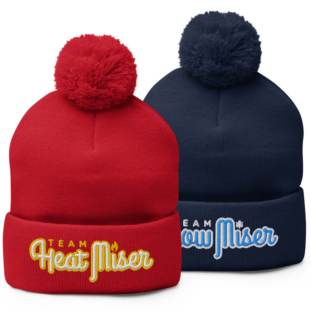 Team Heat & Snow Miser Holiday Pom-Pom Beanie