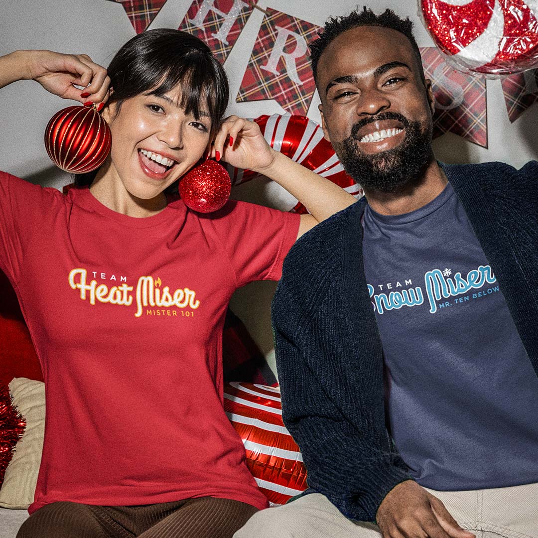 Team Snow & Heat Miser Unisex Holiday Tee