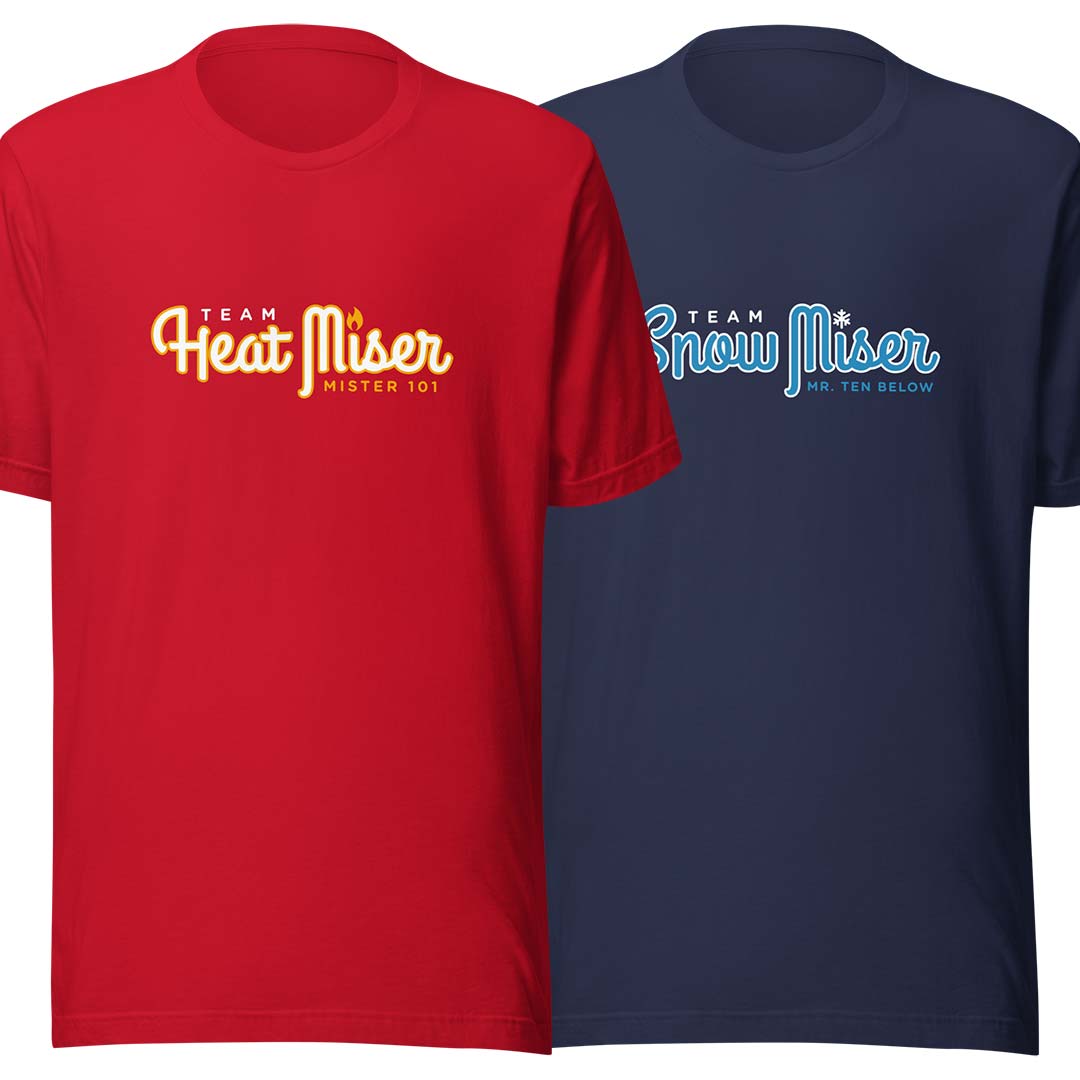 Team Snow & Heat Miser Unisex Holiday Tee