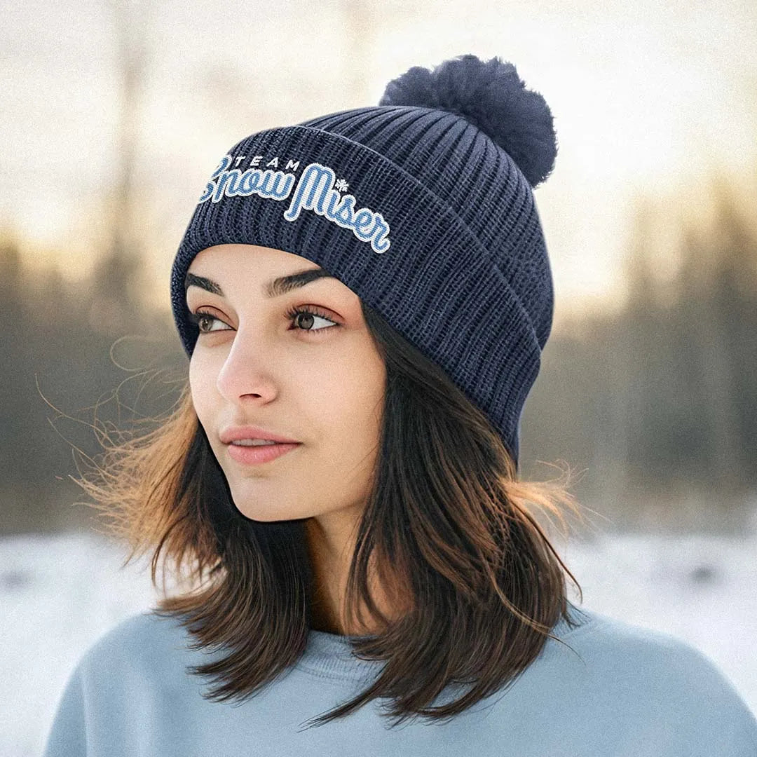 Team Snow Miser Pom-Pom Beanie