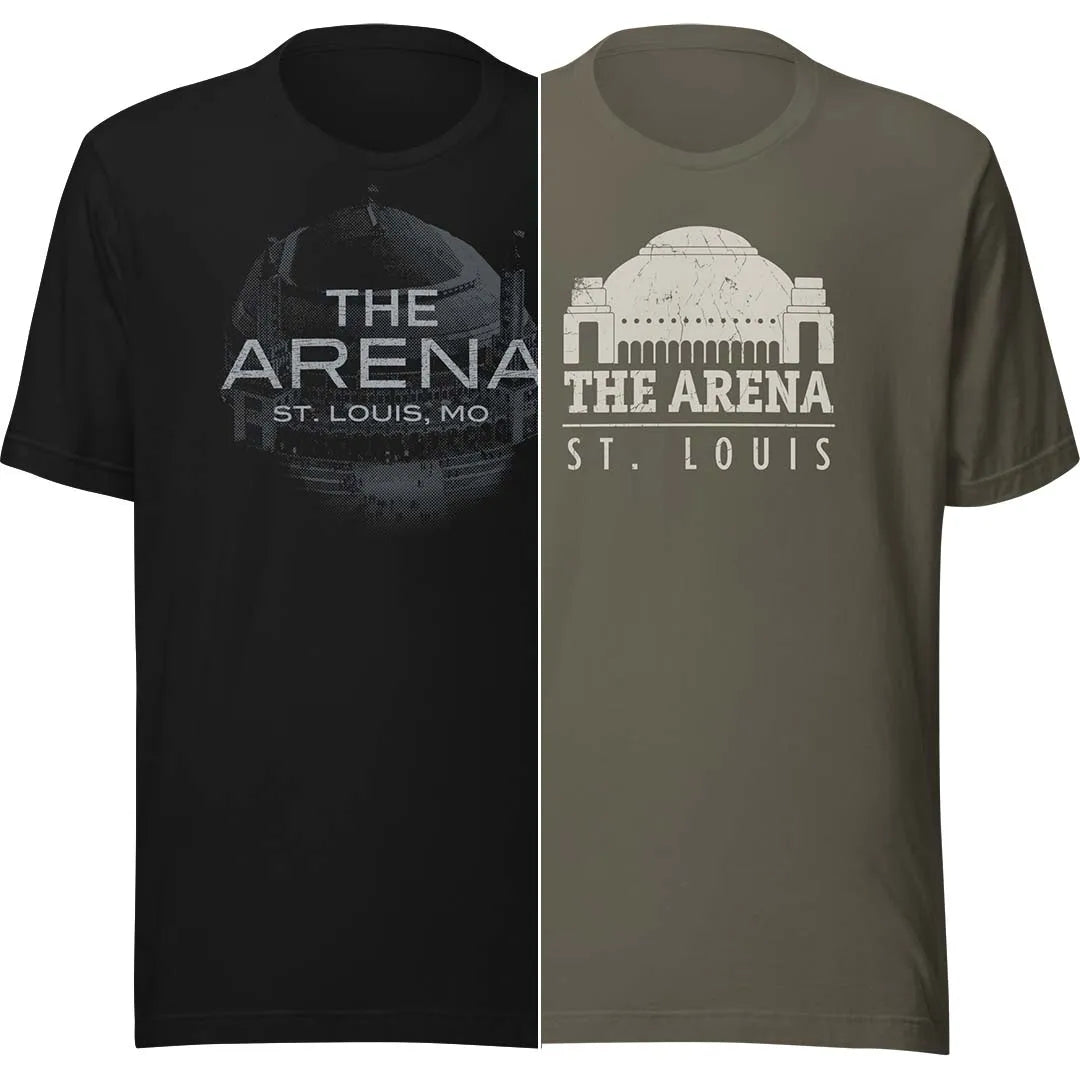 The Arena St. Louis Unisex Retro T-shirt