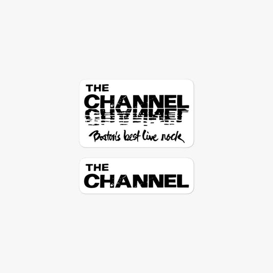 The Channel Boston Best Live Rock Retro Sticker