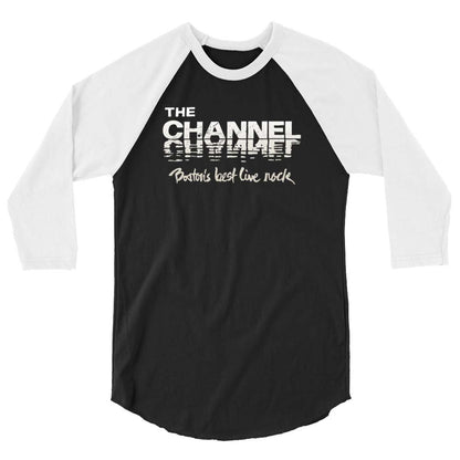 The Channel Boston Best Live Rock unisex 3/4 sleeve raglan baseball tee