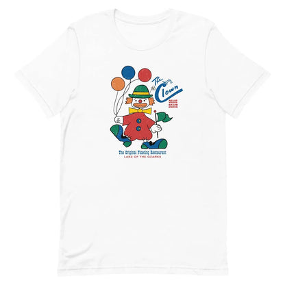 The Clown Floating Restaurant Lake of the Ozarks Unisex Retro T-shirt