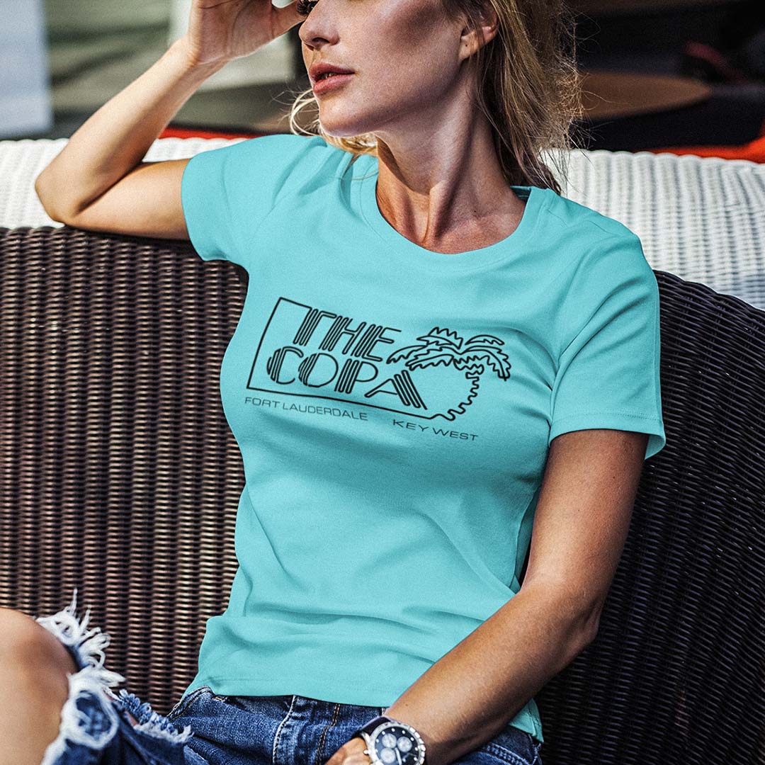 The Copa Ft. Lauderdale Unisex Retro T-shirt