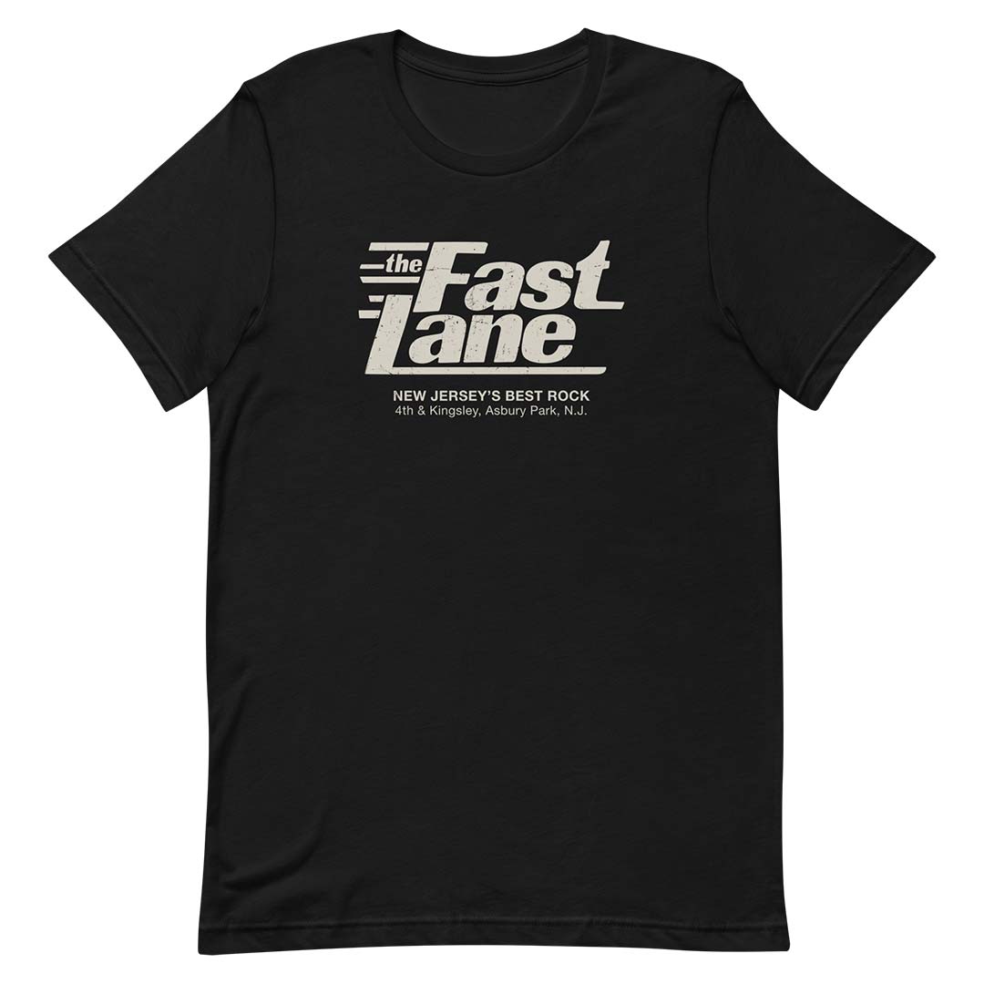 The Fast Lane Asbury Park Unisex Retro T-shirt