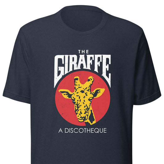 The Giraffe Discotheque Pittsburgh Unisex Retro T-shirt