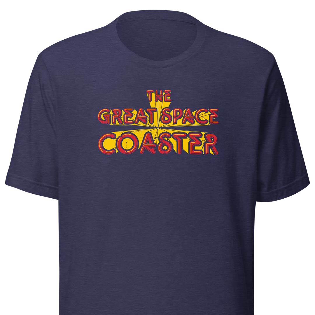 Great Space Coaster Unisex Retro T-shirt