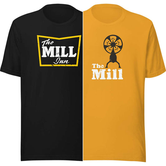 The Mill Restaurant Iowa City Unisex Retro T-shirt