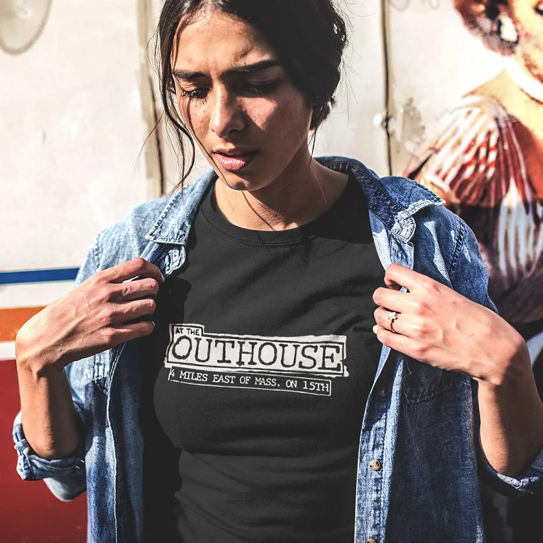 The Outhouse Lawrence Unisex Retro T-shirt