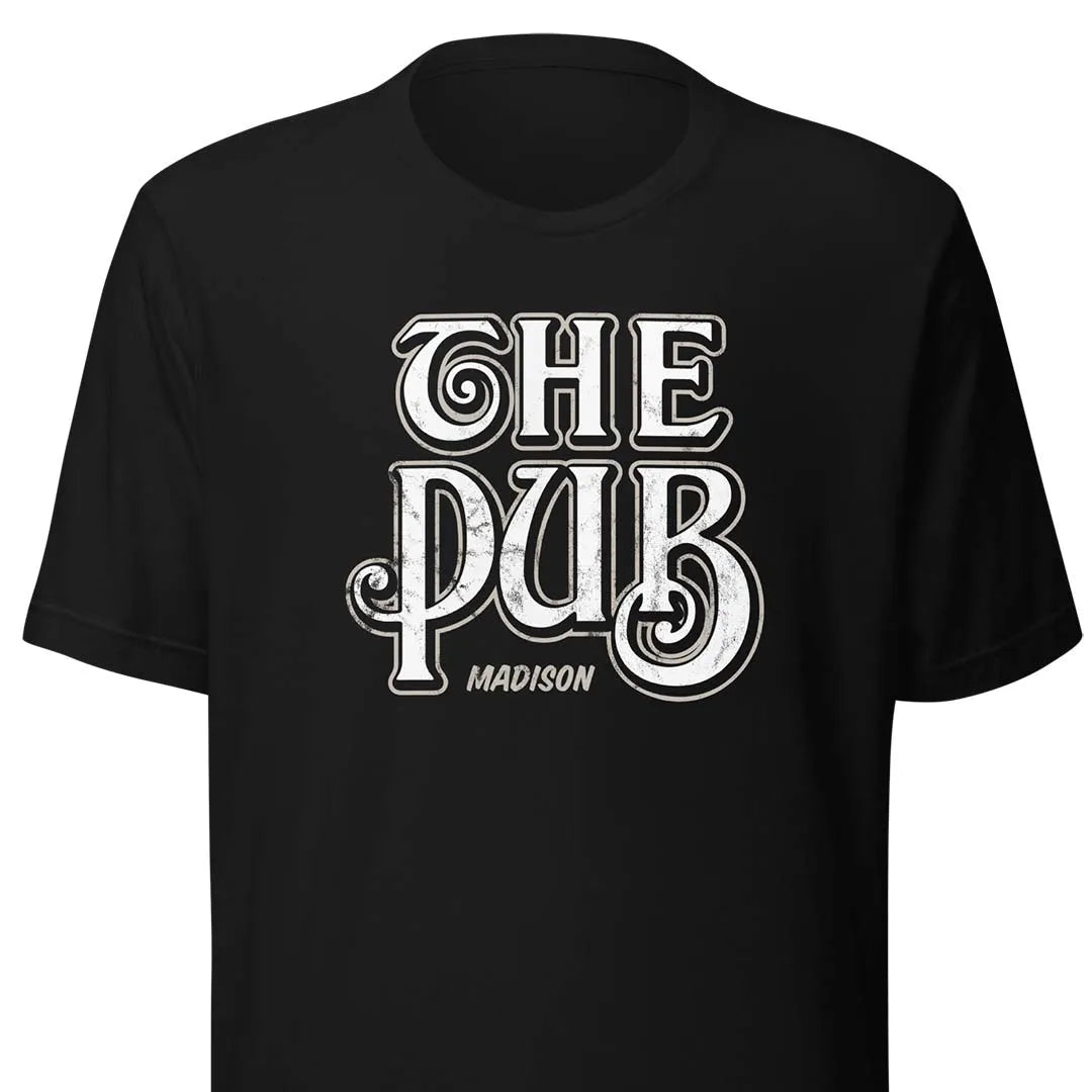 The Pub Madison Unisex Retro T-shirt