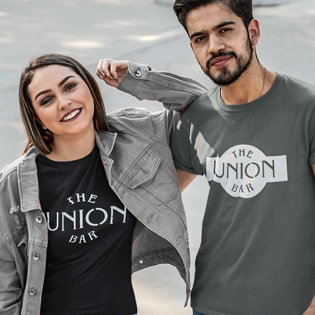 The Union Bar Iowa City Unisex Retro T-shirt