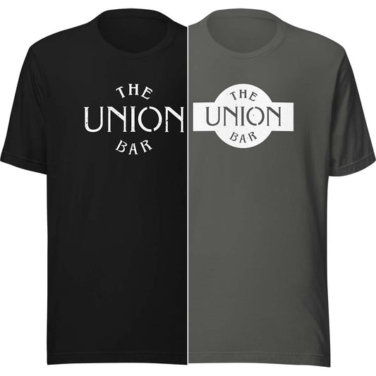 The Union Bar Iowa City Unisex Retro T-shirt