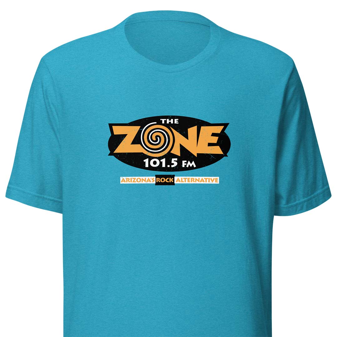 The Zone 101.5 FM Radio Phoenix Unisex Retro T-shirt