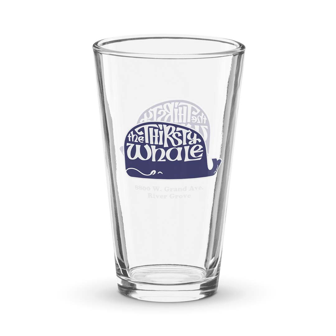 Thirsty Whale Chicago Shaker Pint Glass