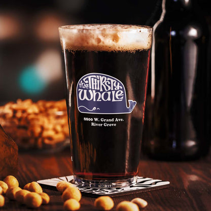 Thirsty Whale Chicago Shaker Pint Glass