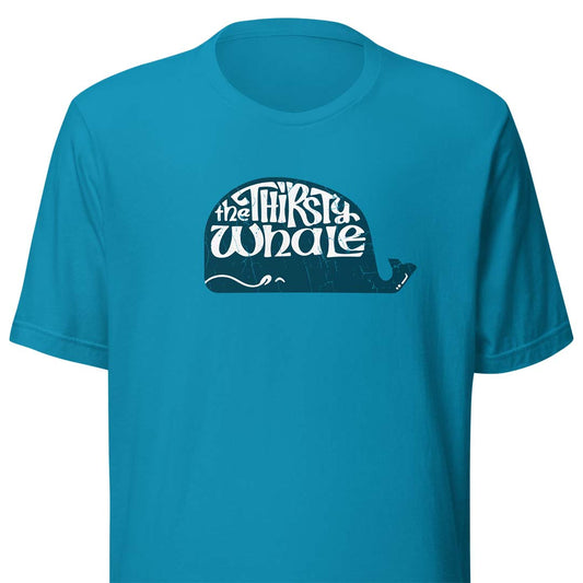 Thirsty Whale Chicago Unisex Retro T-shirt