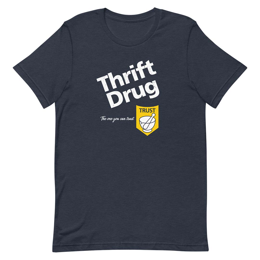 Thrift Drug Stores Pittsburgh Unisex Retro T-shirt