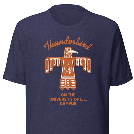 Thunderbird T-Bird Bar Champaign-Urbana Unisex Retro T-shirt
