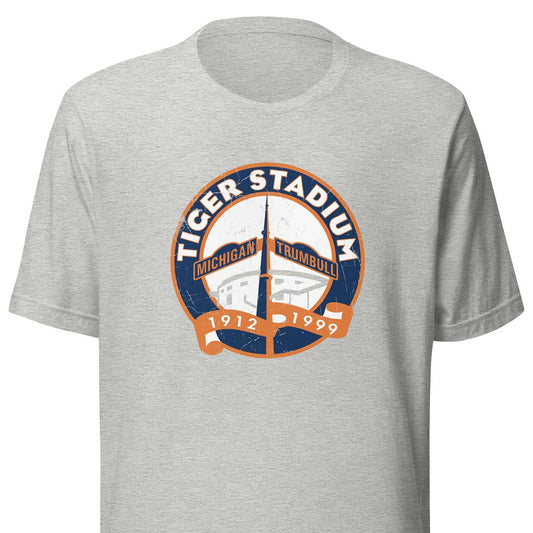 Tiger Stadium Detroit Unisex Retro T-shirt