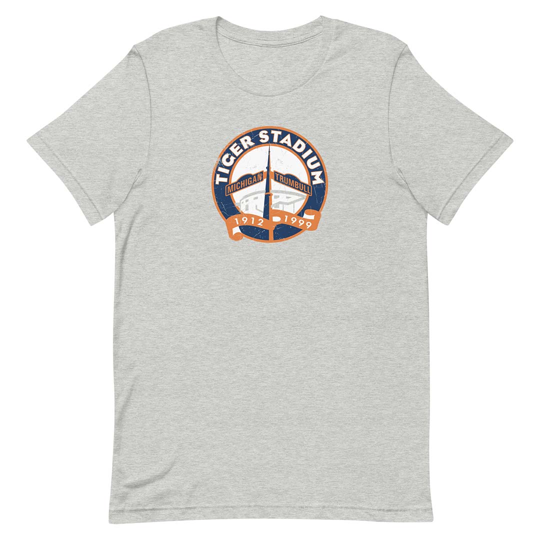Tiger Stadium Detroit Unisex Retro T-shirt