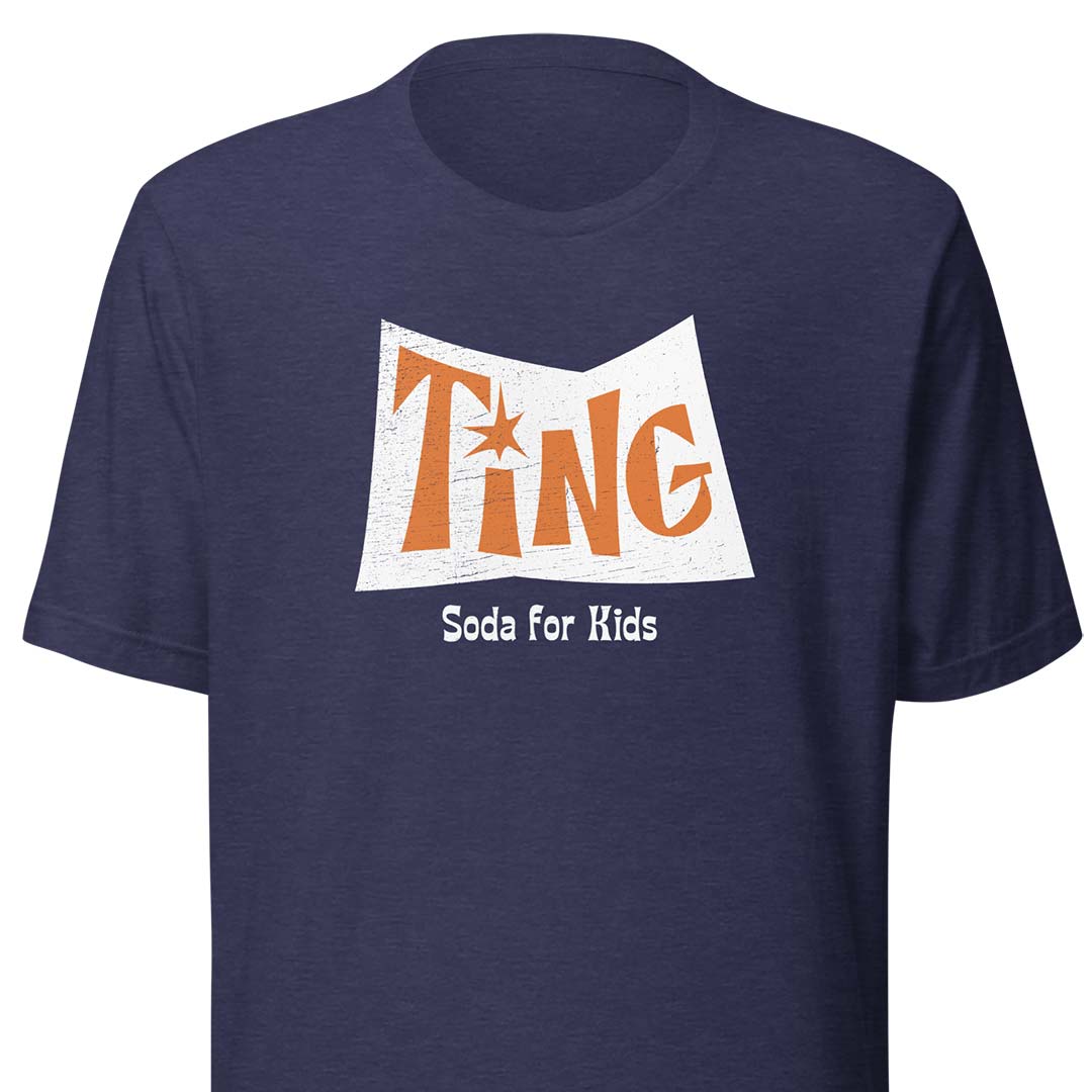 Ting Soda Wisconsin Unisex Retro T-shirt